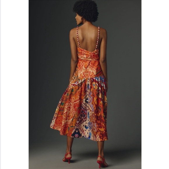 Farm Rio x Anthropologie Spliced Bare Midi Dress - Picture 2 of 8